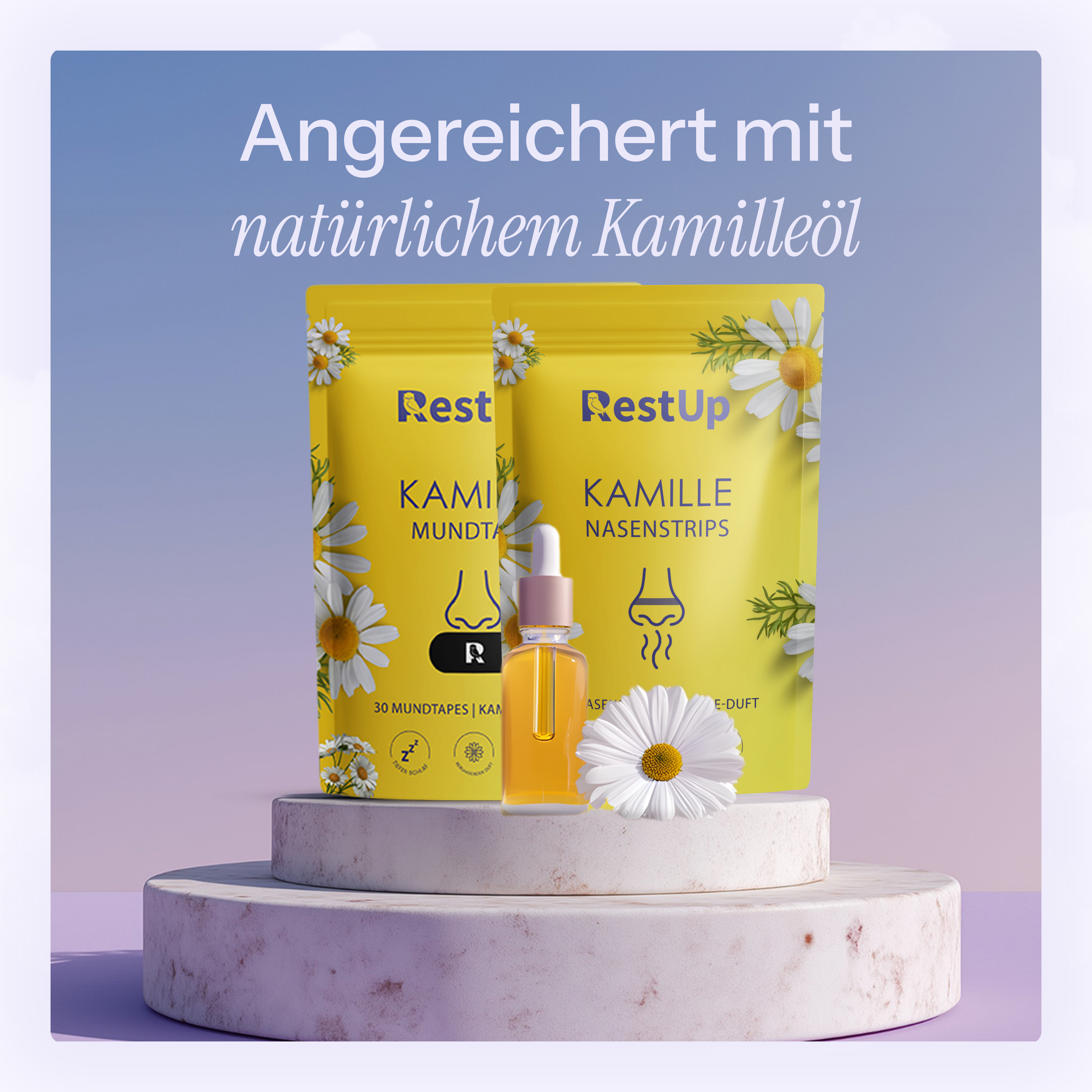 Kamille Bundel Deal | Endlich durchschlafen - Natürlich und ohne Medikamente